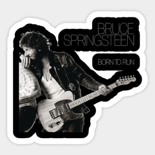 Bruce Springsteen Born to Run Double Sided Sticker